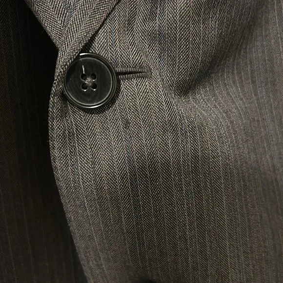 Ermenegildo Zegna Men’s Blazer Wool Silk Mohair Size 56L Flawed